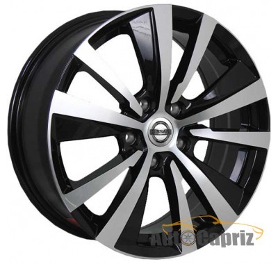 Диски Replica LegeArtis NS545 BKF R17 W7.0 PCD5x114.3 ET40.0 DIA66.1